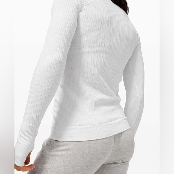 LULULEMON Rest Less Pullover Bubble Dot White 2/4 - Picture 2 of 11